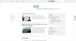 Desktop Screenshot of ese-initiative.org